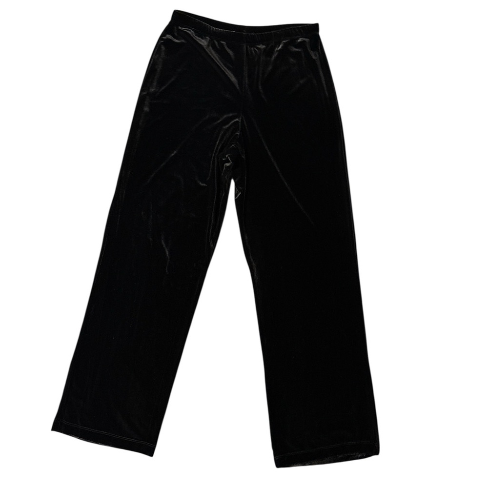 Notations Black Velvet Trousers